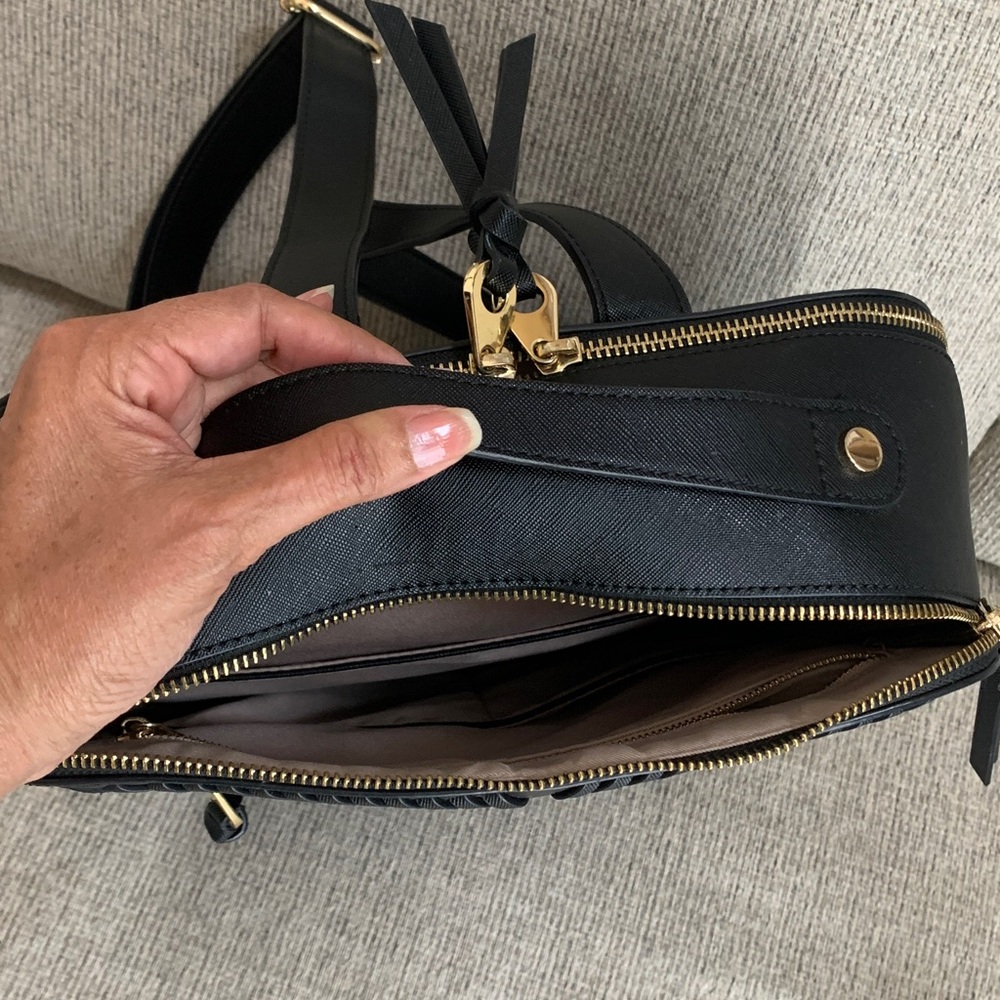 Calpak Black Backpack for Women college school laptop bag used • I love 💕 offers - Picture 12 of 16